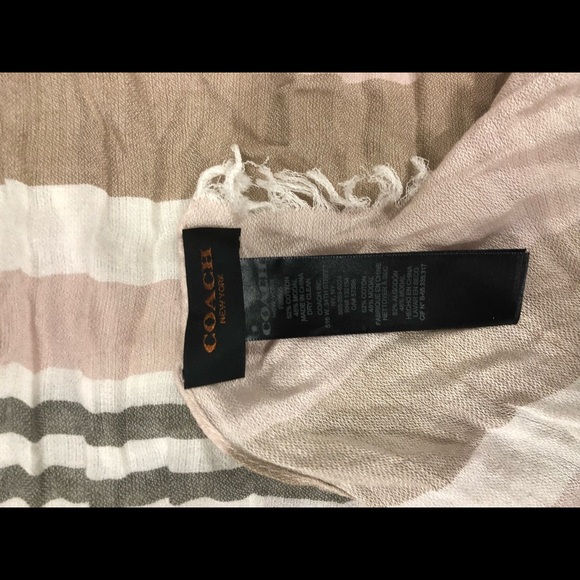 Coach scarf - Picture 1 of 3